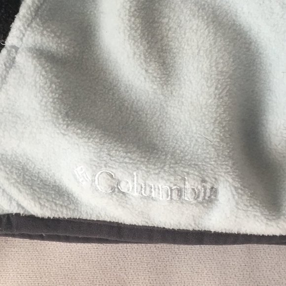 Columbia Full Zip Hooded Fleece Jacket Wmn S /Blue - Picture 2 of 12